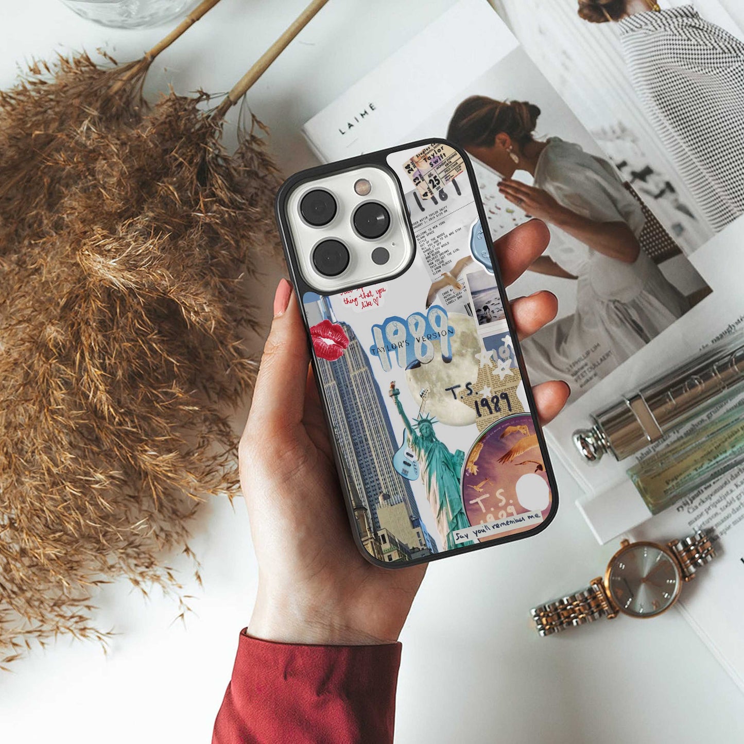 1989 Swift Era Phone Case for Iphone 16 | Glass Case