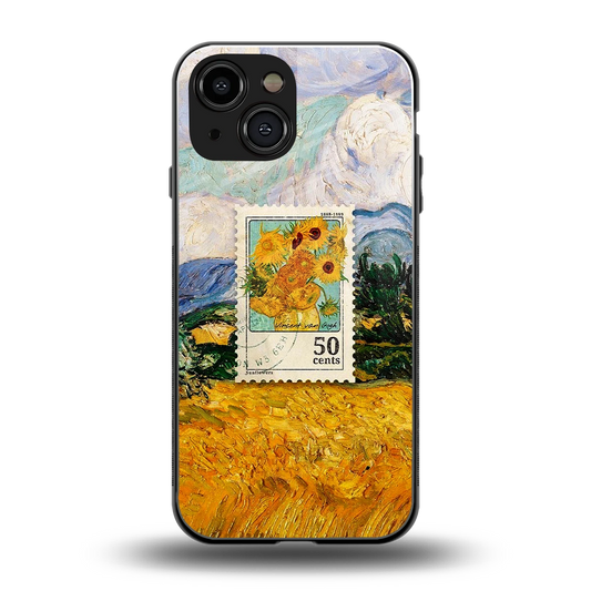 50 Cents back phone cover | glass case for iphone 13 mini