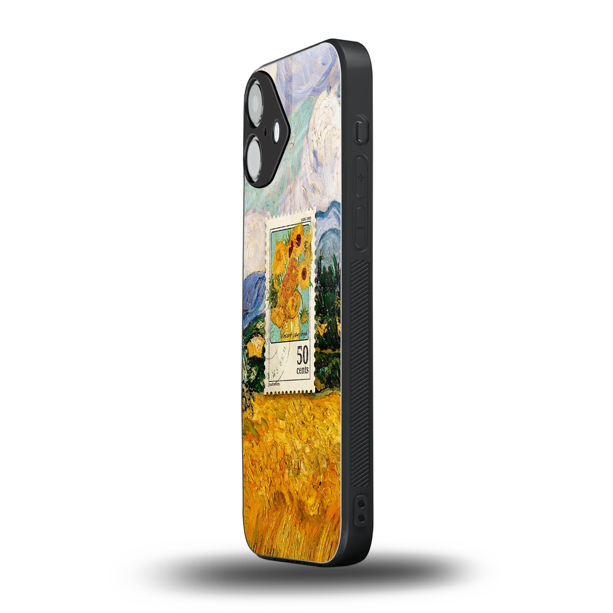 50 Cents iphone 16 plus mobile cover | shockproof glass phone case