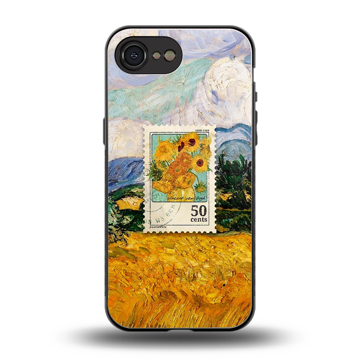 50 Cents back phone cover | glass case for iphone 16e