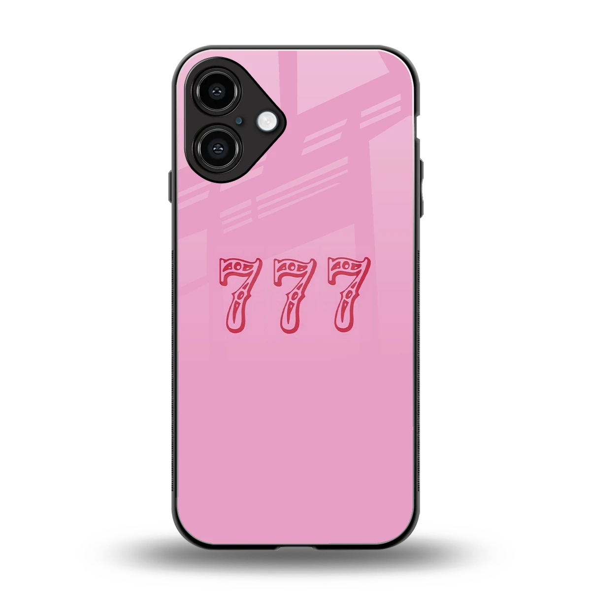 777 back phone cover | glass case for iphone 16 plus