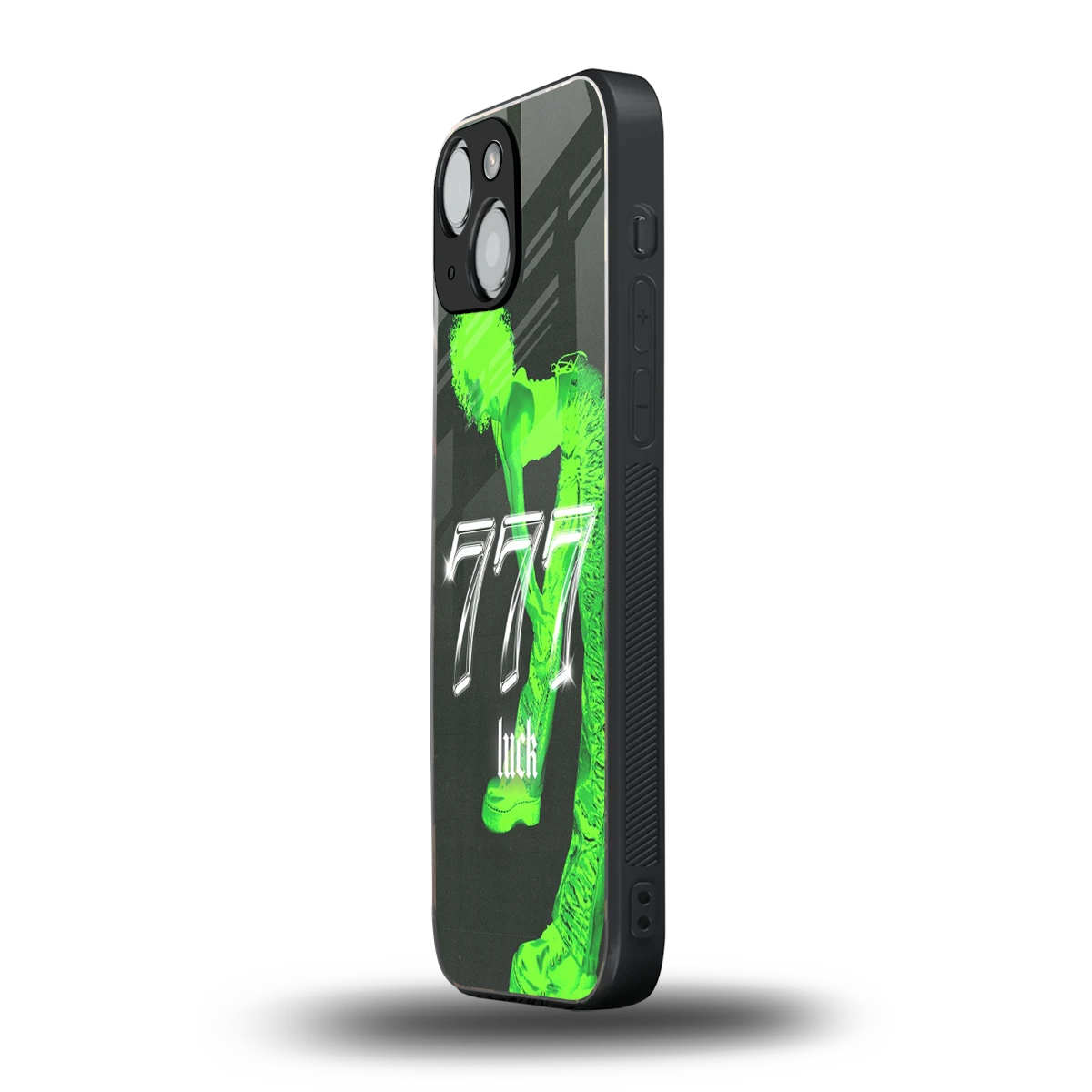 777 Luck iphone 13 mini mobile cover | shockproof glass phone case