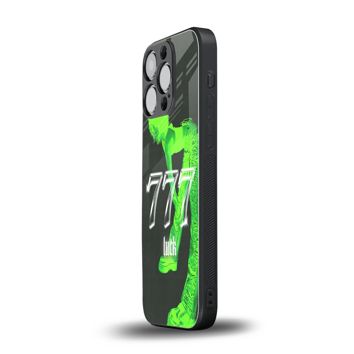 777 Luck iphone 13 pro mobile cover | shockproof glass phone case