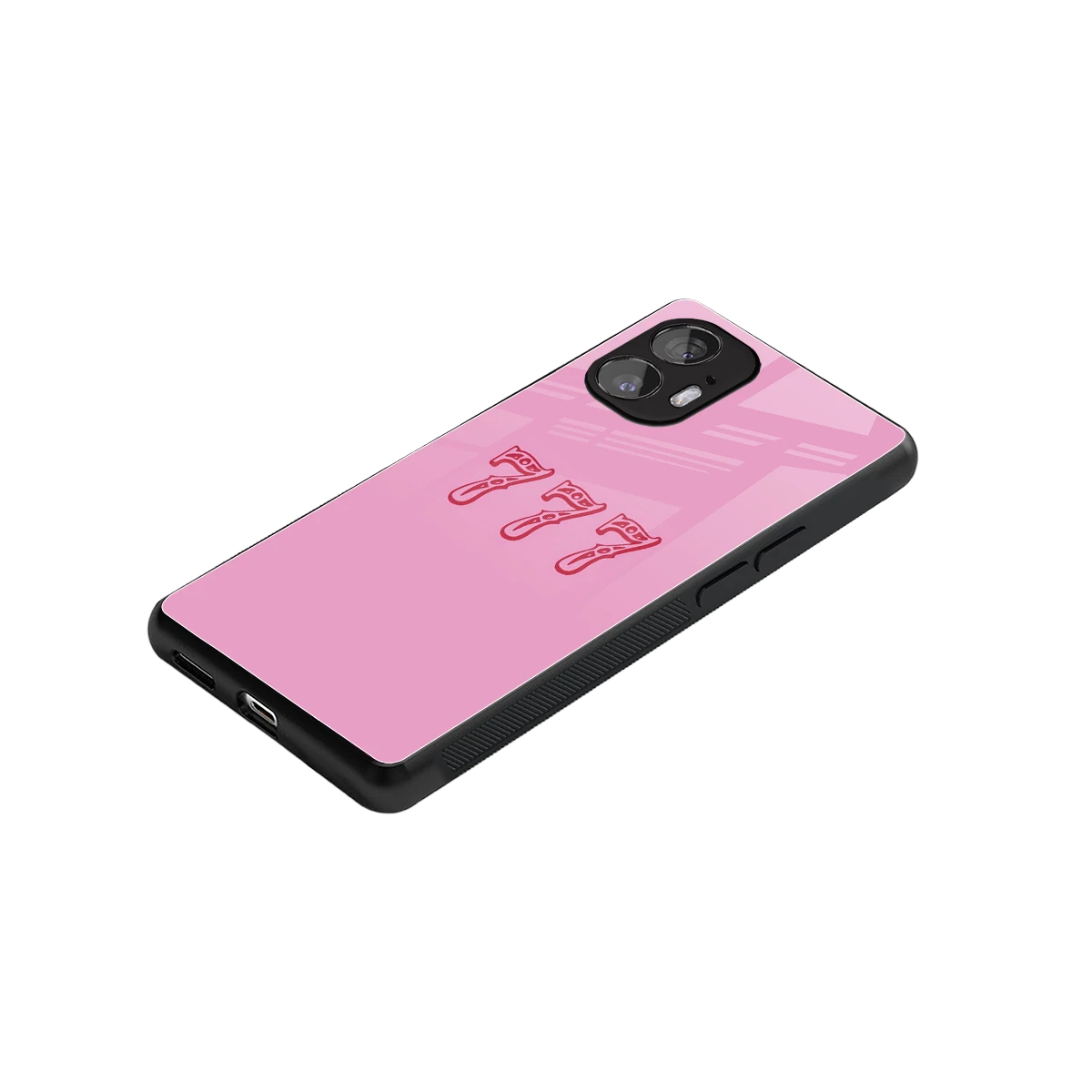777 stylish phone case for nothing phone 2 | glossy glass and slim fit