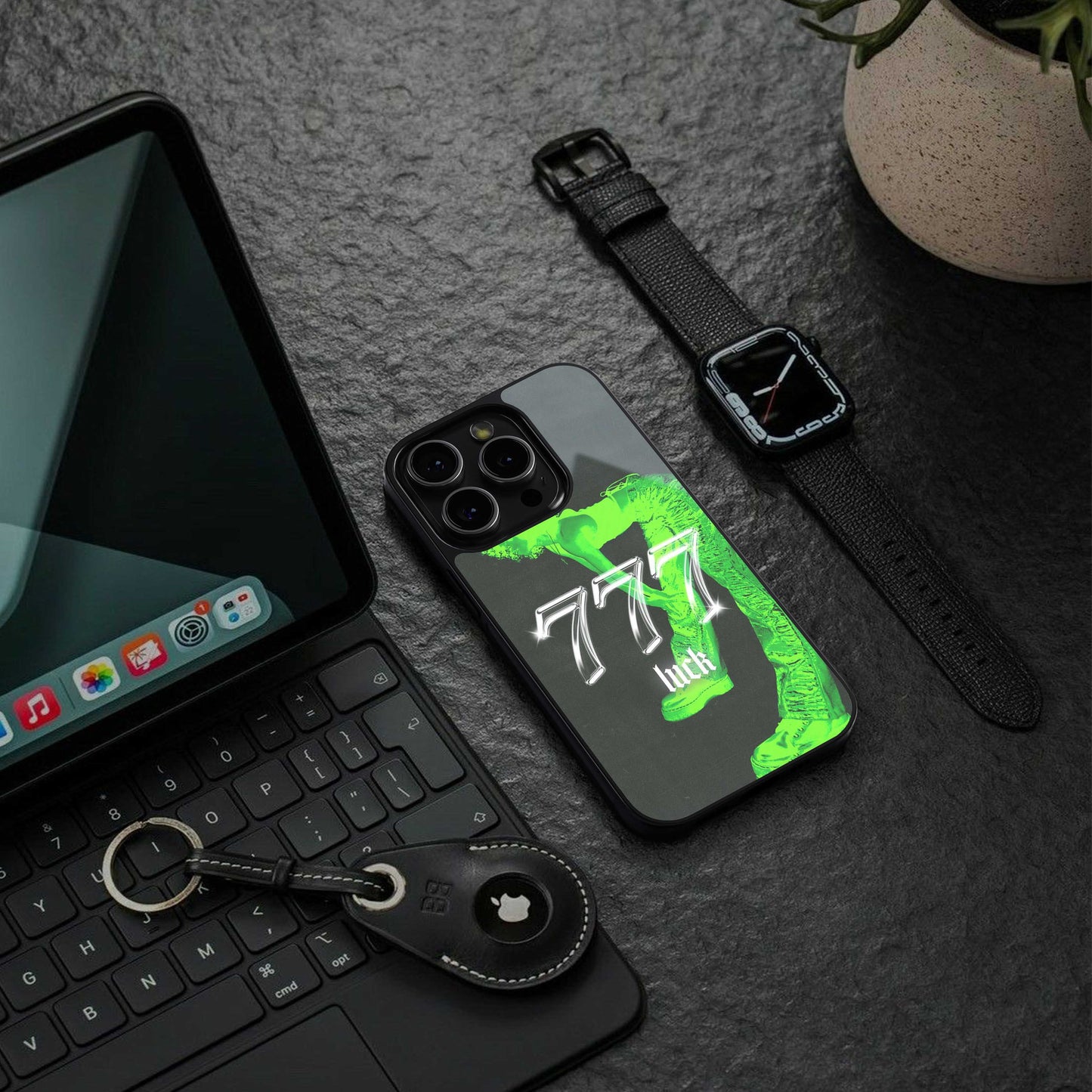 777 Luck Phone Case for Iphone 16 | Glass Case