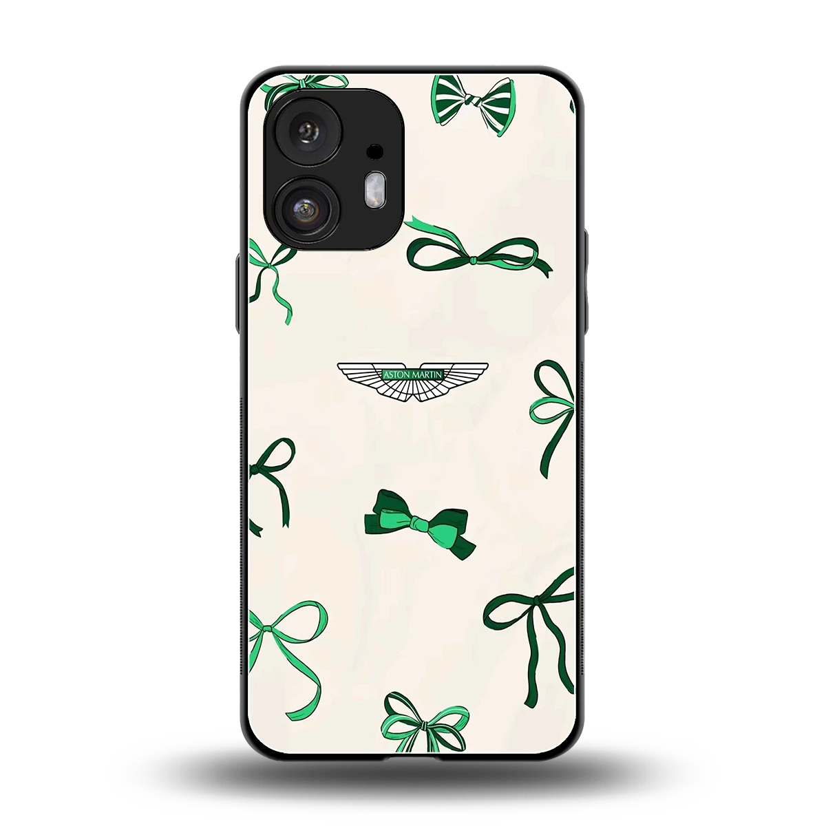 AM X Bows back phone cover | glass case for nothing phone 2