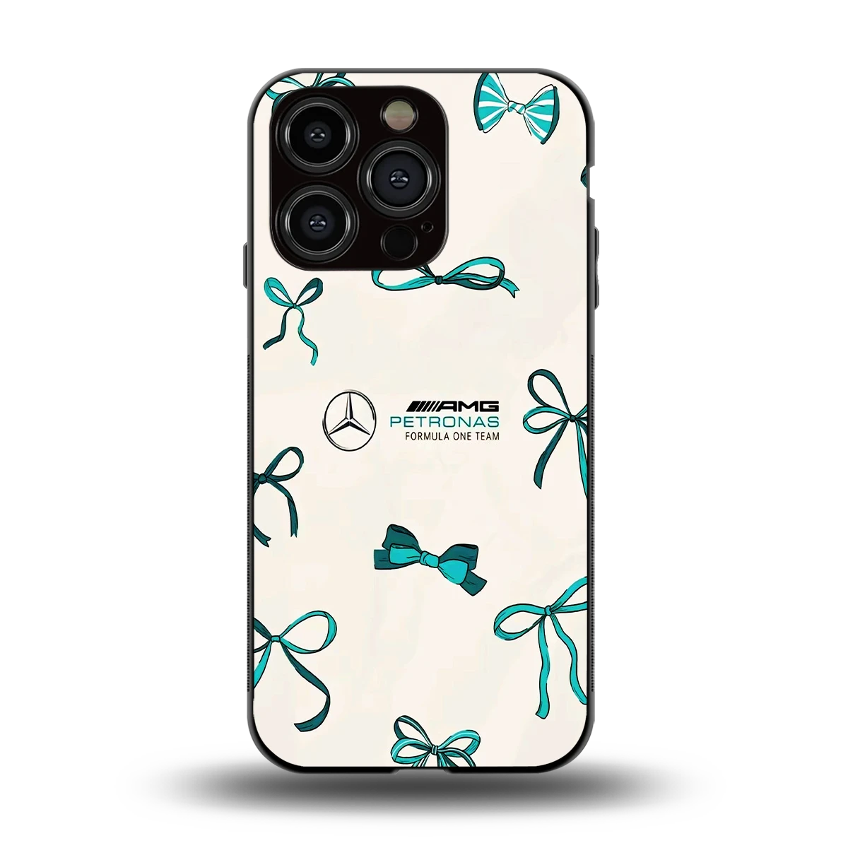 AMG X Bows back phone cover | glass case for iphone 15 pro