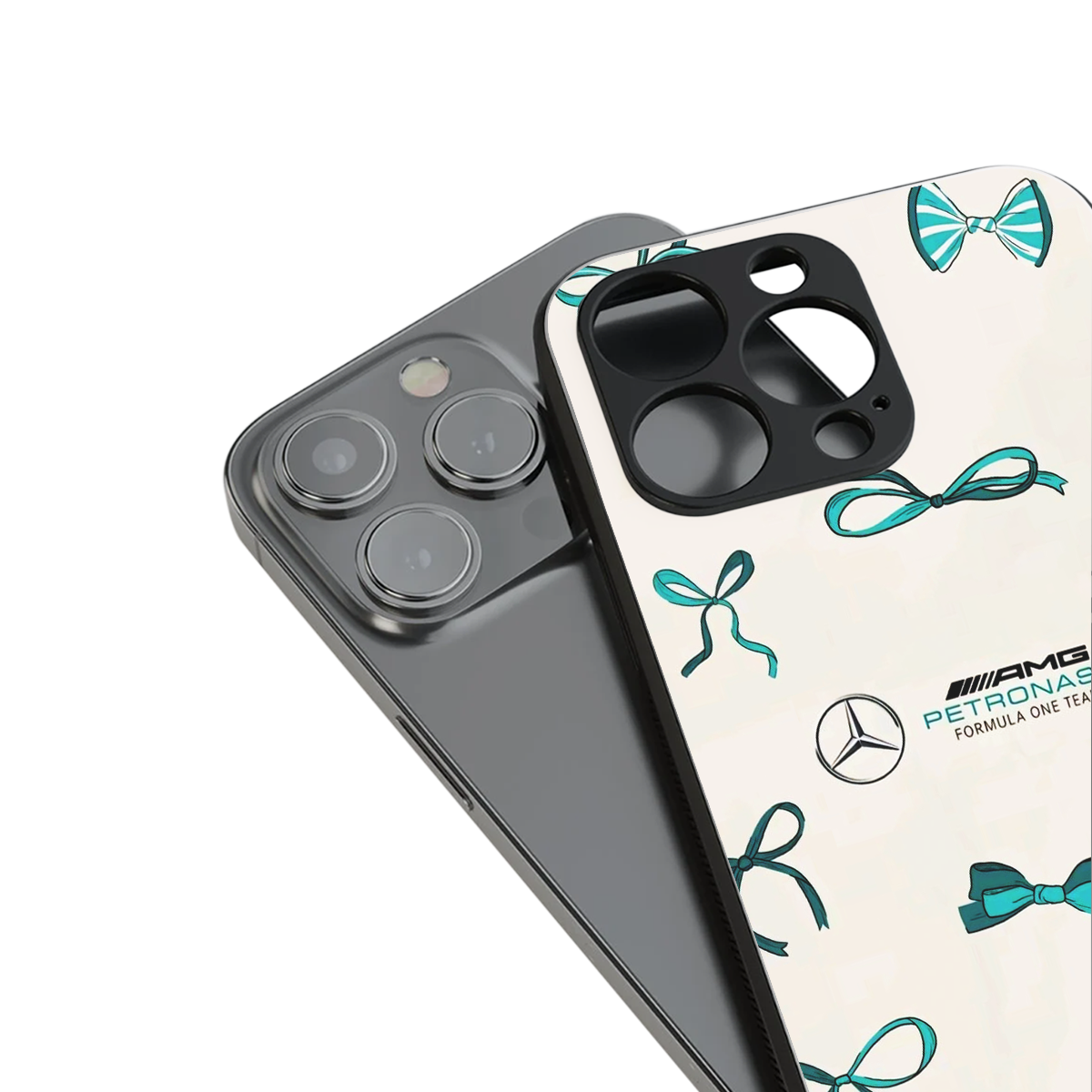 AMG X Bows Phone Case for Iphone 16 | Glass Case
