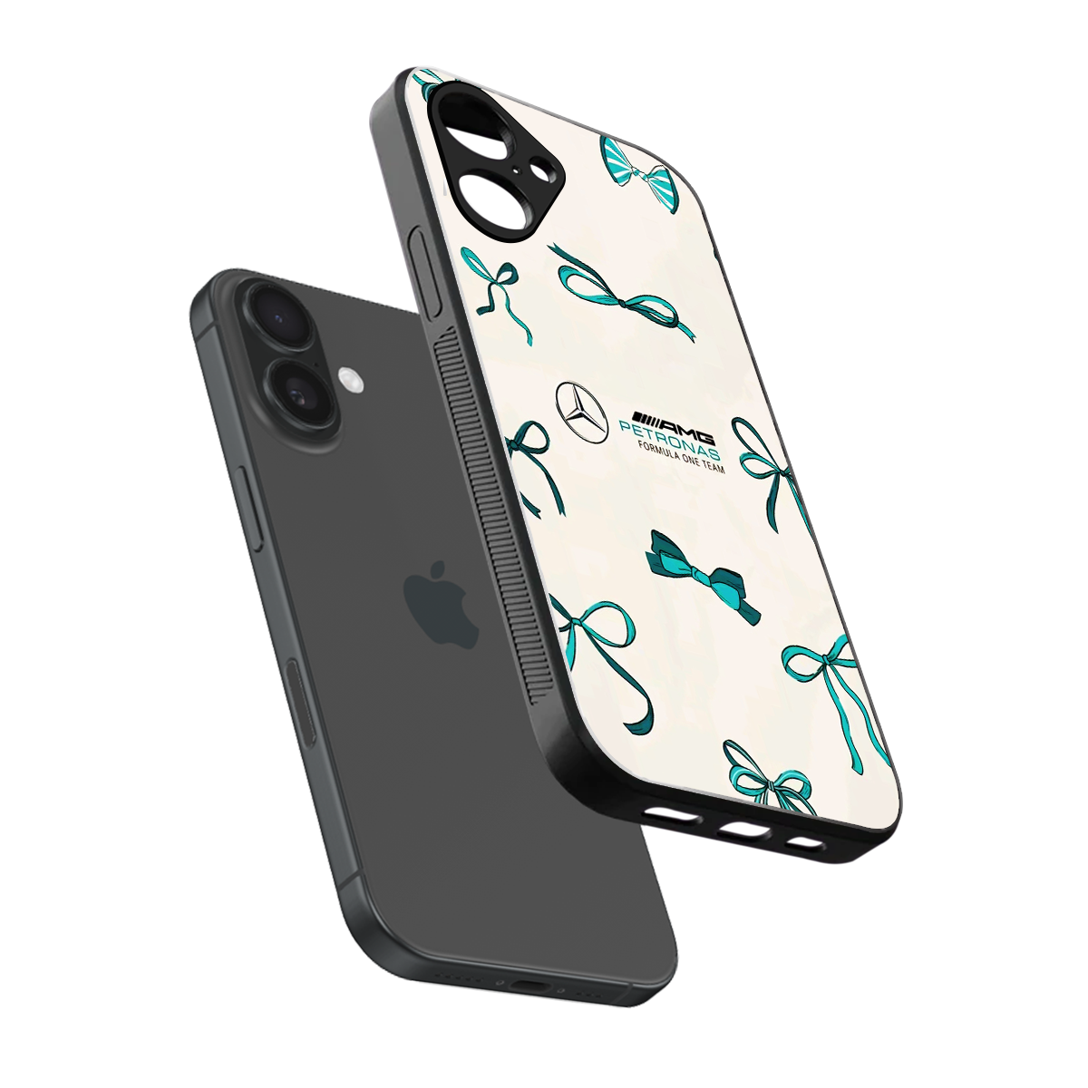 AMG X Bows Phone Case for Iphone 16 | Glass Case