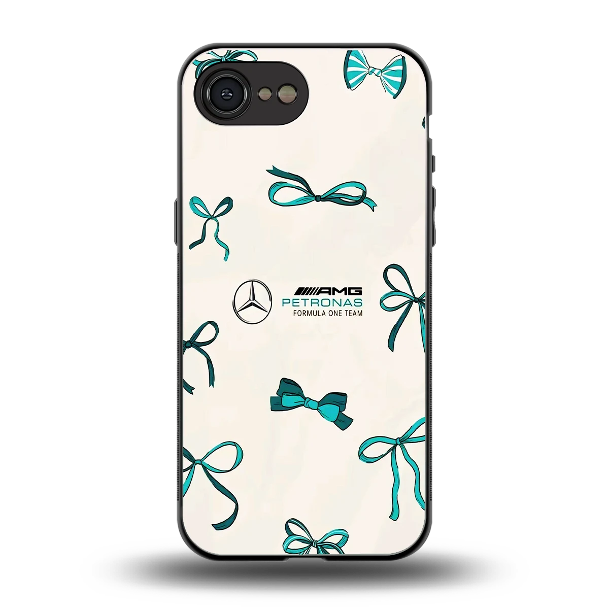 AMG X Bows back phone cover | glass case for iphone 16e