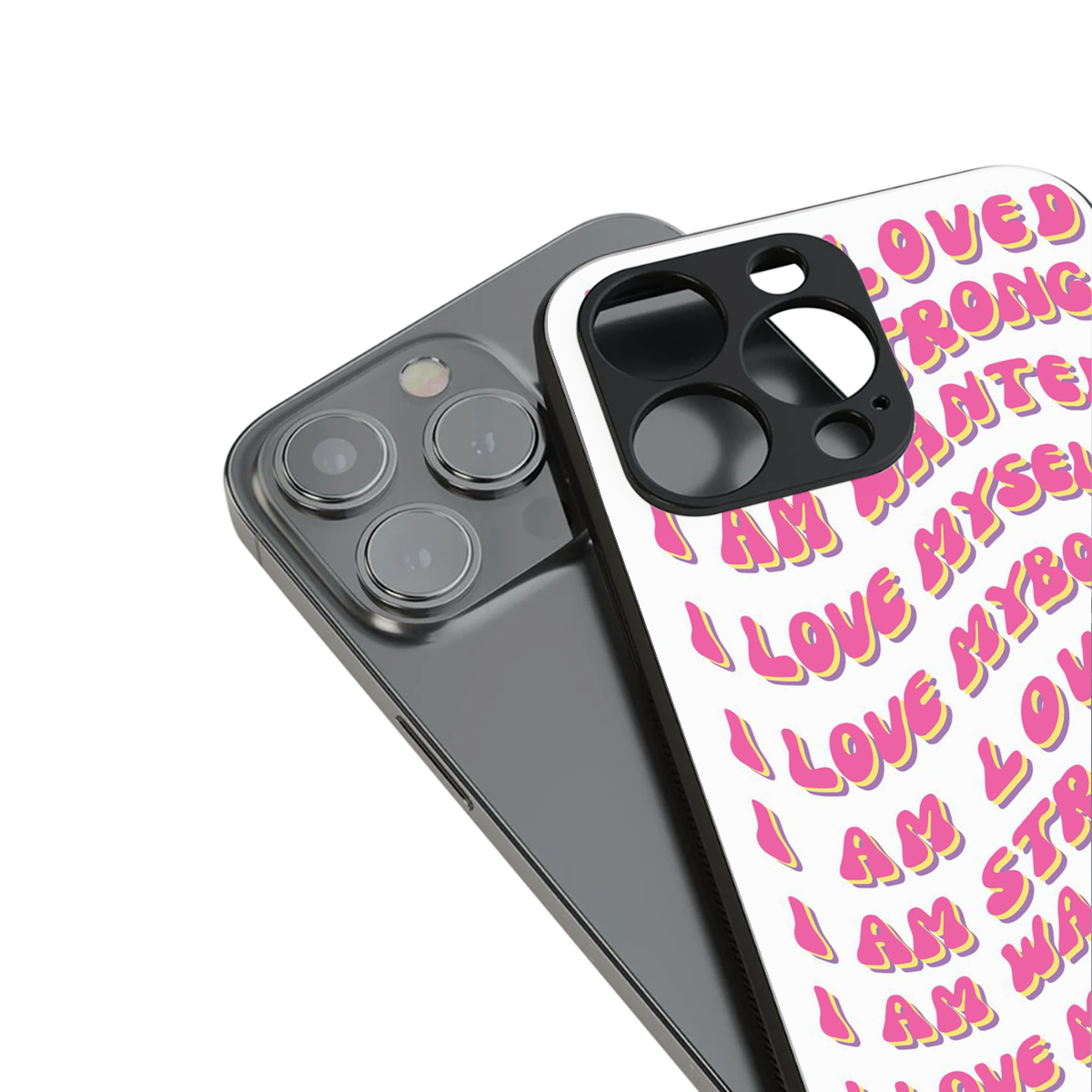 Affirmation Phone Case for Iphone 16 | Glass Case