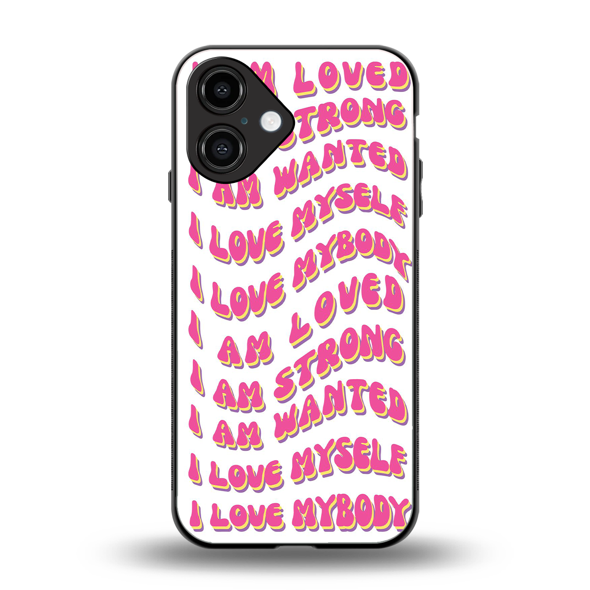 Affirmation Phone Case for Iphone 16 | Glass Case