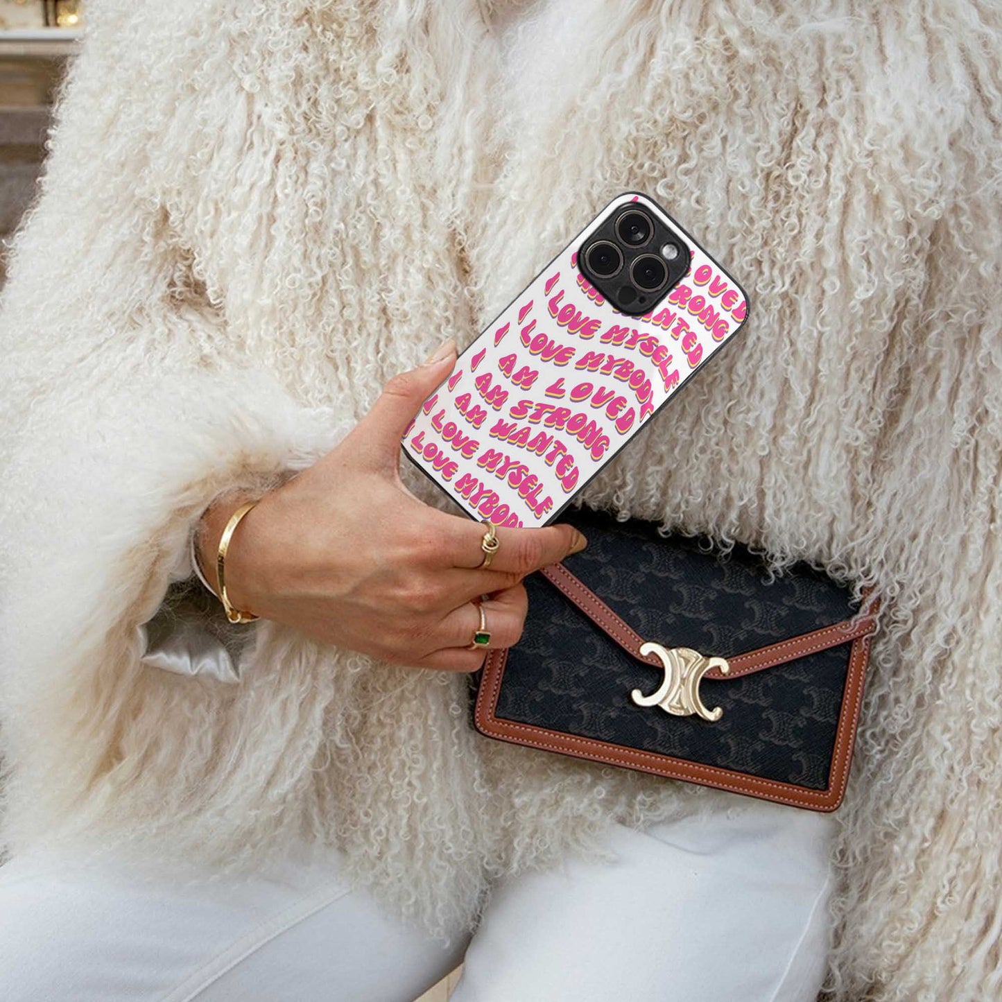 Affirmation Phone Case for Iphone 16 | Glass Case