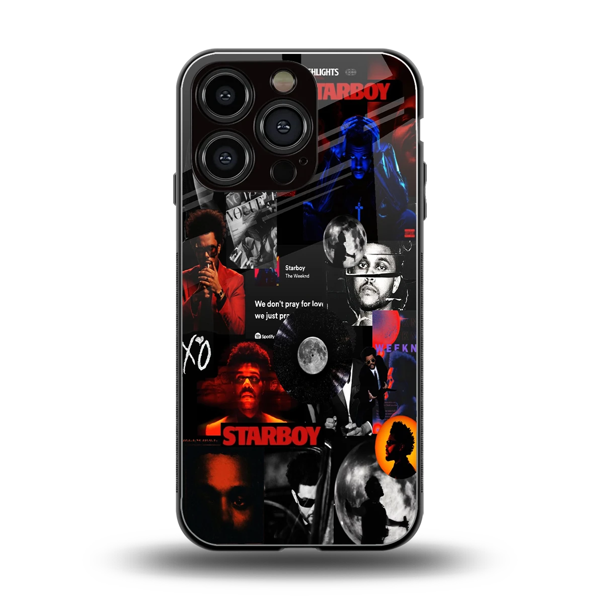 After Hours back phone cover | glass case for iphone 16 pro