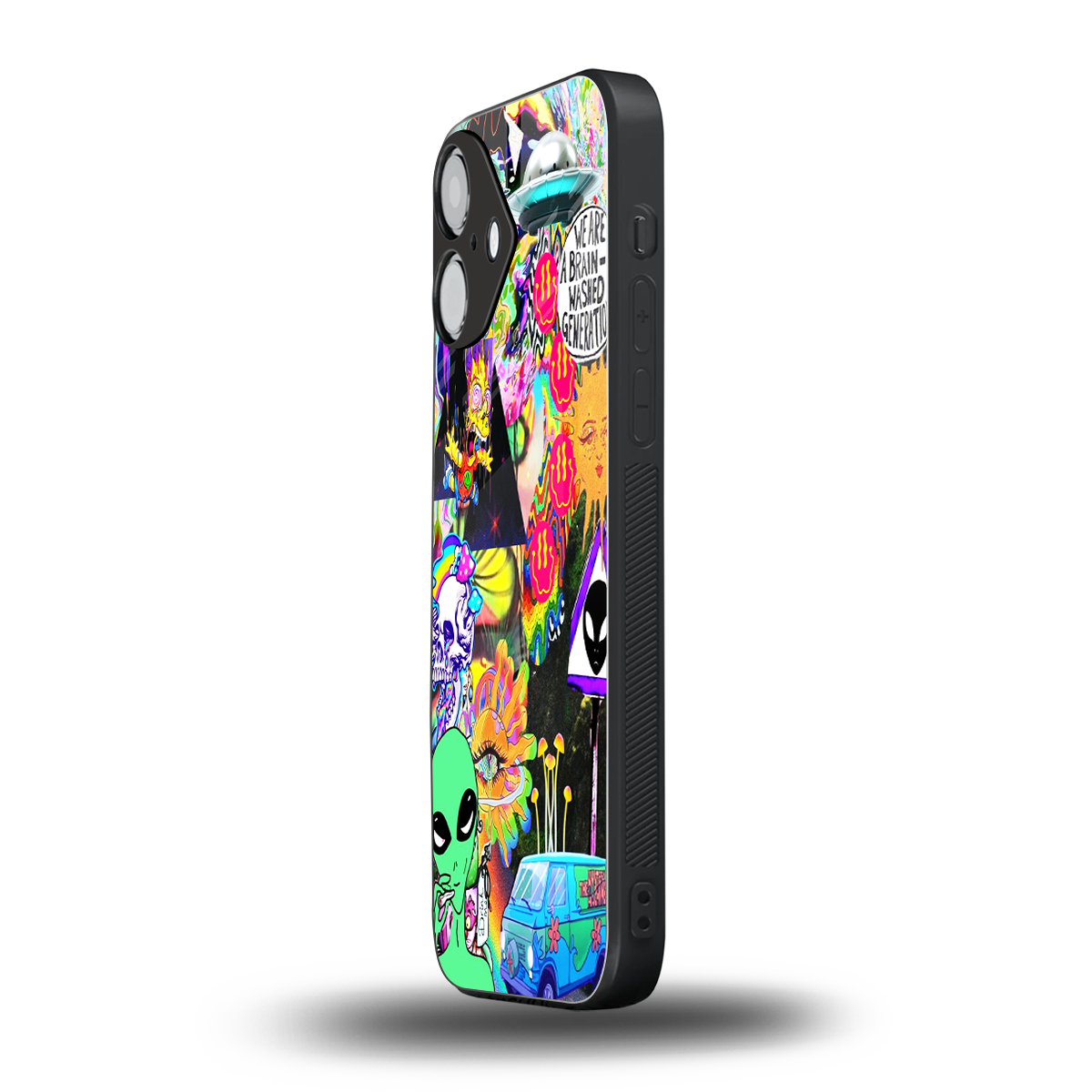 Alien Escape iPhone 16 mobile cover | shockproof glass phone case