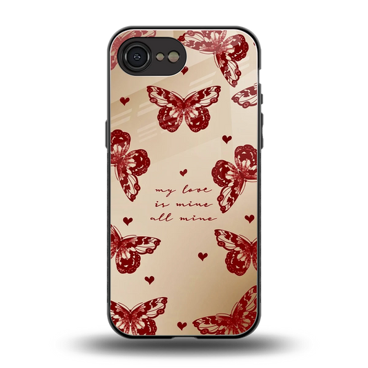 All Mine back phone cover | glass case for iphone 16e