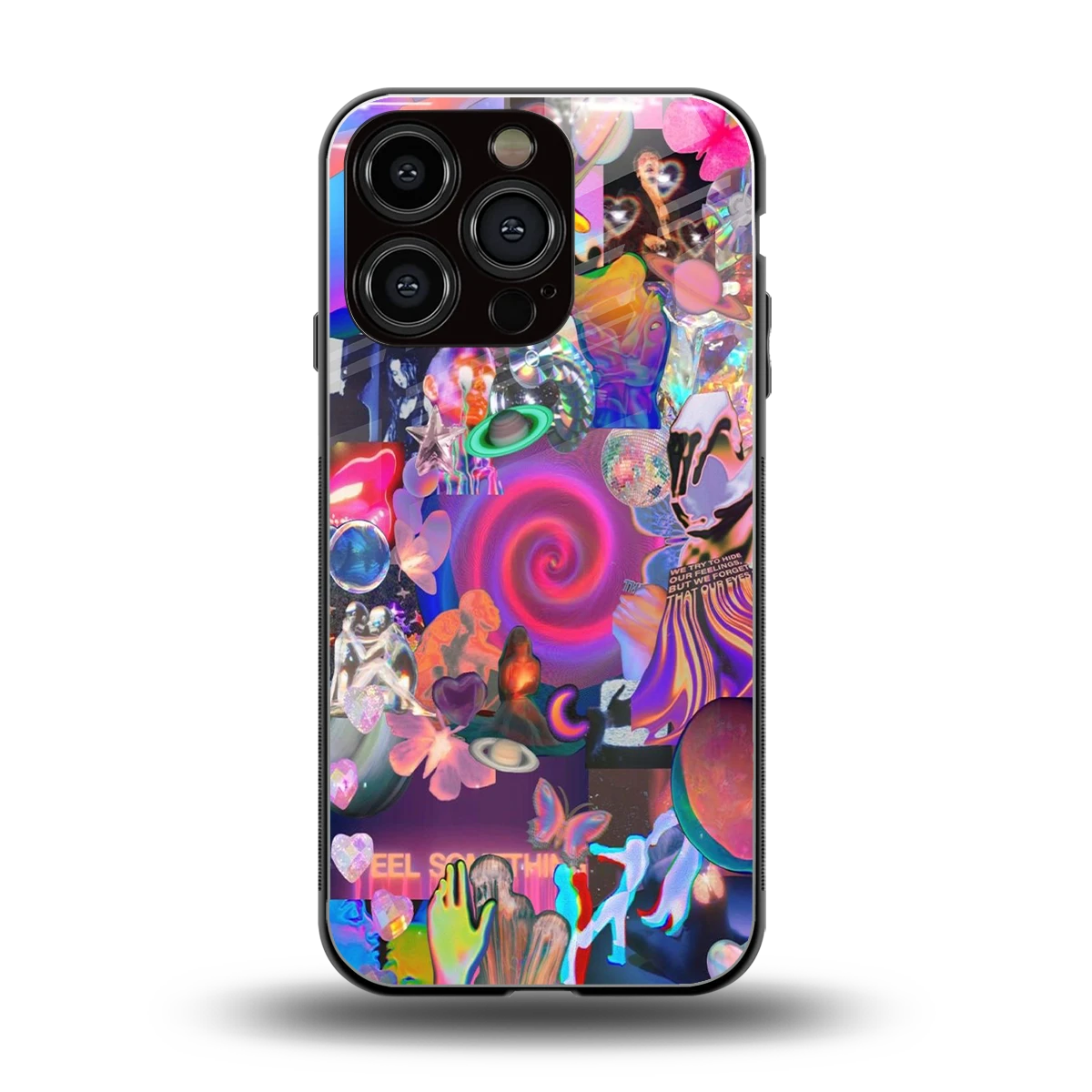 All You back phone cover | glass case for iphone 16 pro