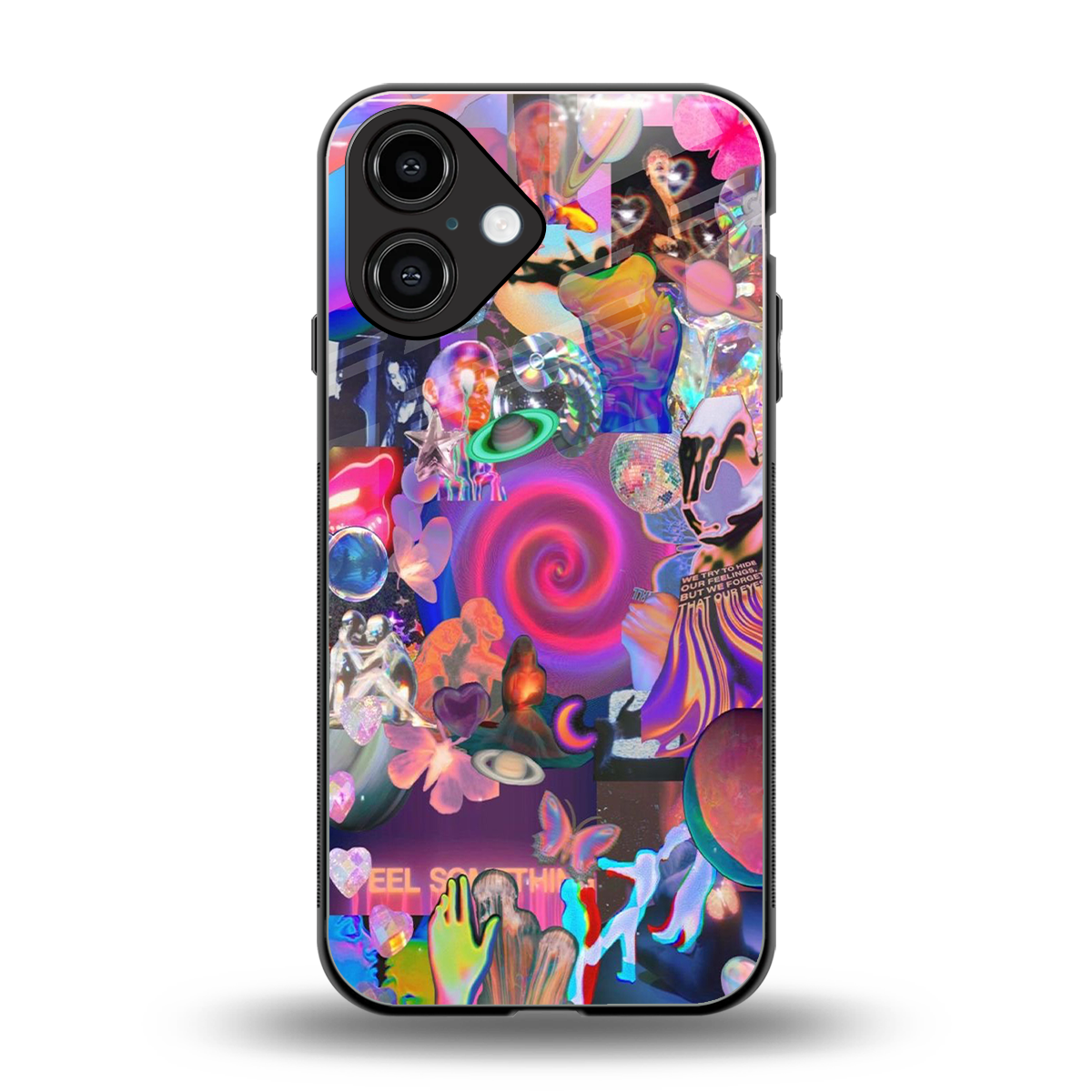 All You back phone cover | glass case for iphone 16