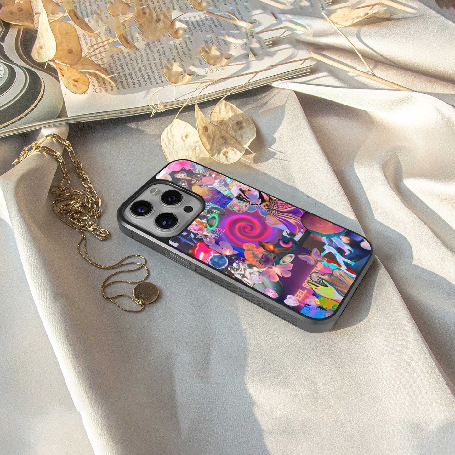 All You TPU glass hybrid case for iPhone 16 | premium mobile back cover