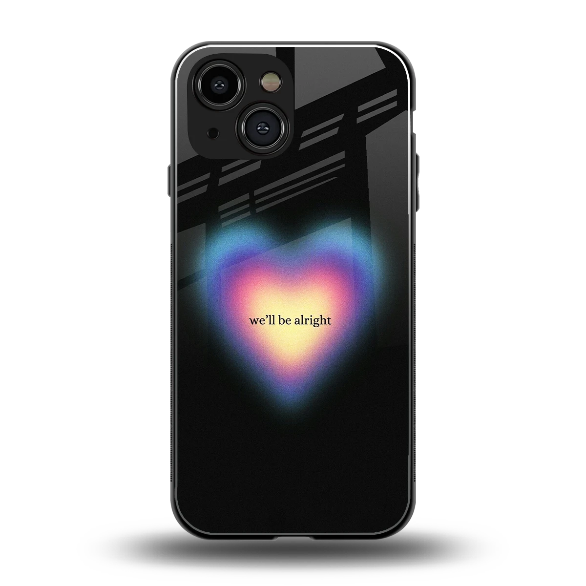 Alright Always back phone cover | glass case for iphone 13 mini