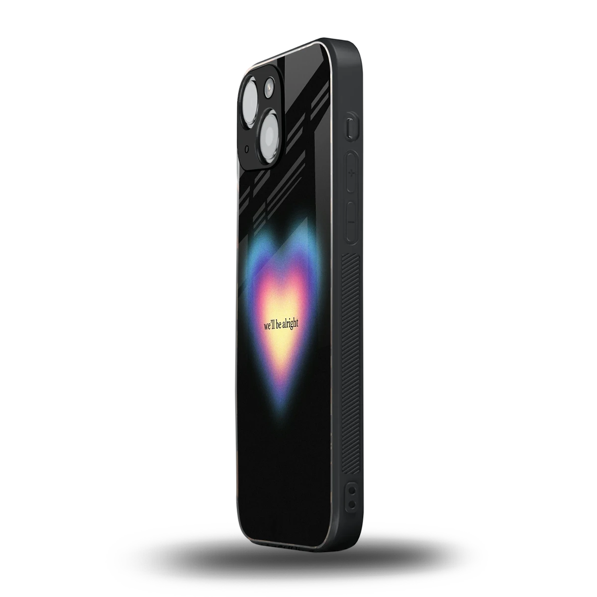 Alright Always iphone 13 mini mobile cover | shockproof glass phone case