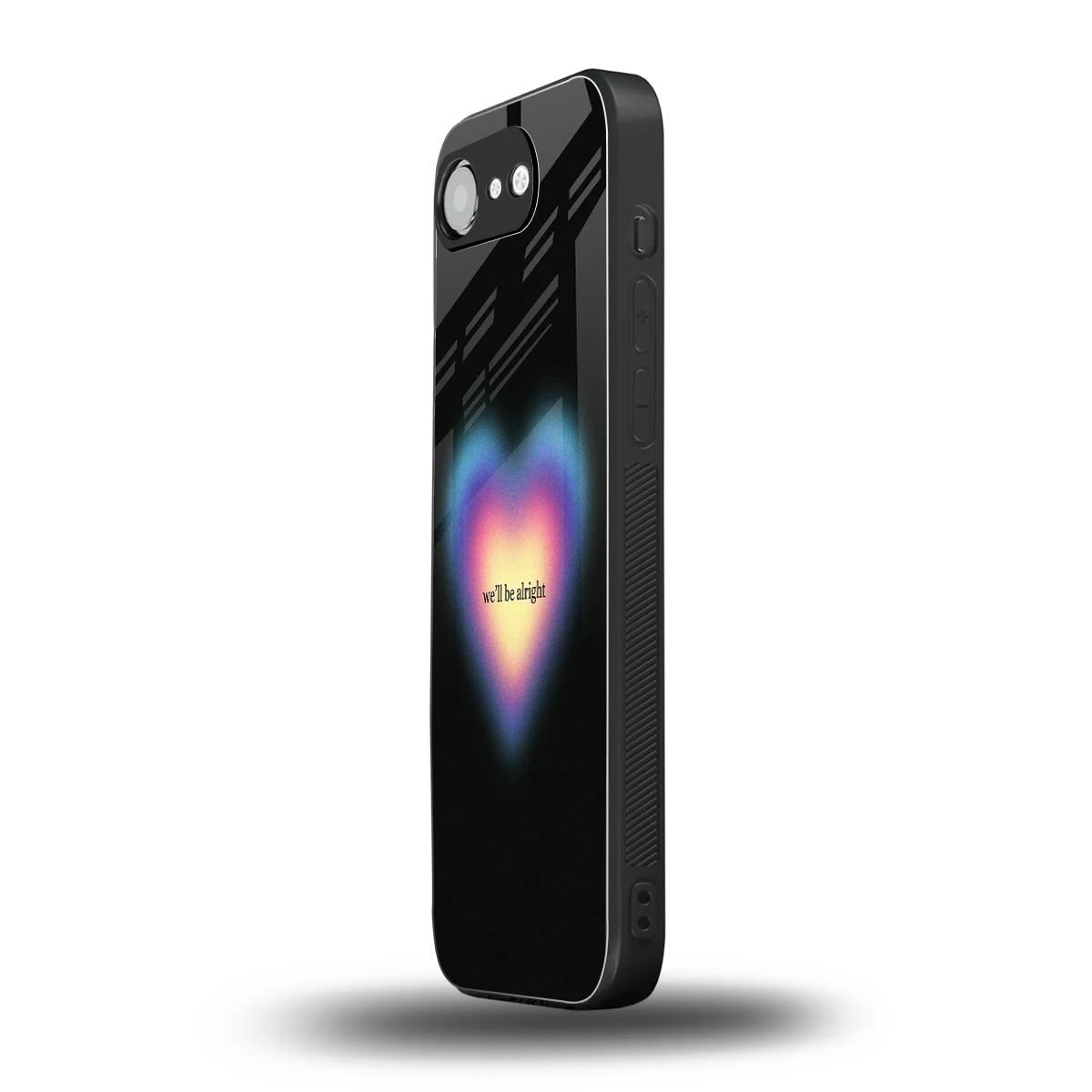 Alright Always iphone 16e mobile cover | shockproof glass phone case