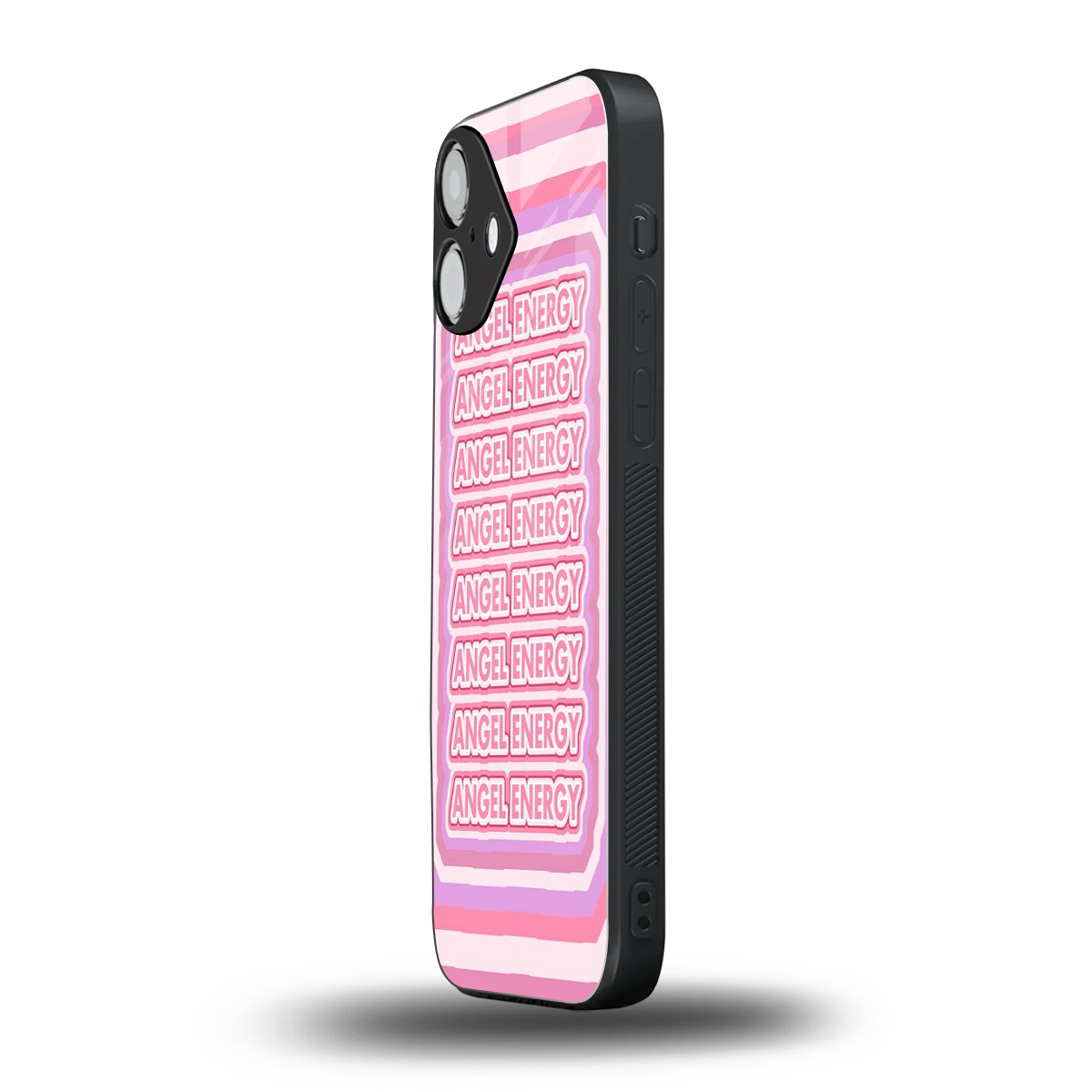 Angel Energy iphone 16 plus mobile cover | shockproof glass phone case