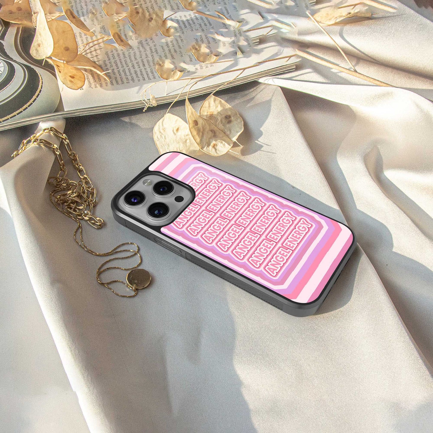 Angel Energy Phone Case for Iphone 16 | Glass Case