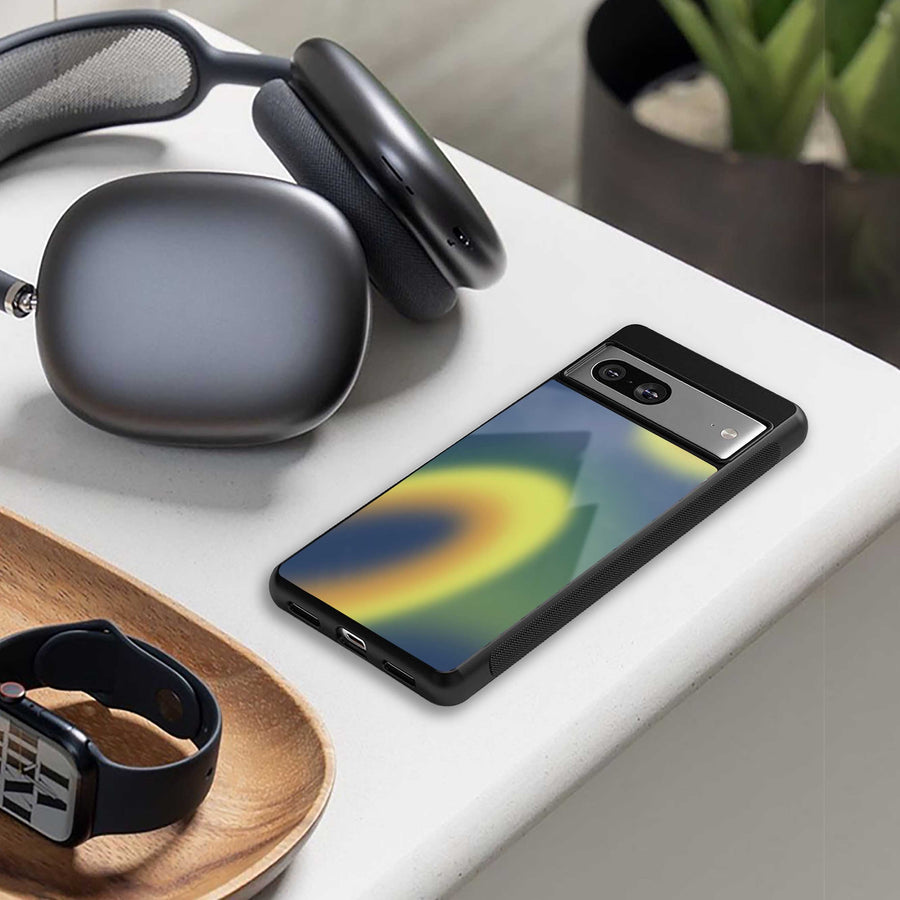 Aqua Sunset Phone Case for Samsung Galaxy S23 Plus | Glass Case