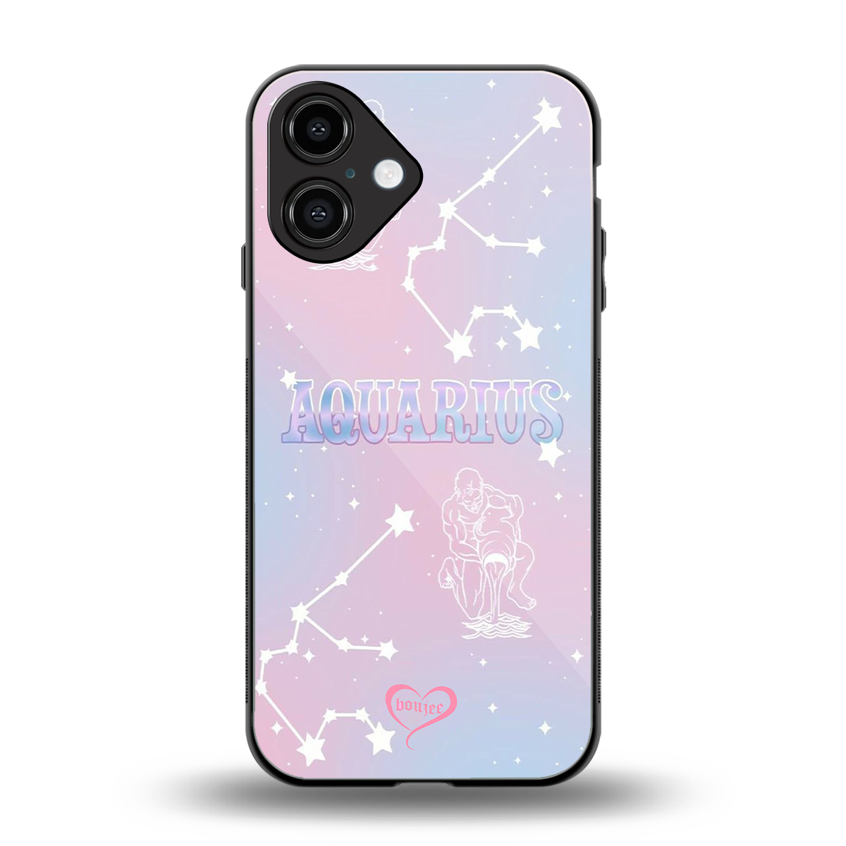 Aquarius Aura Phone Case for Iphone 16 | Glass Case