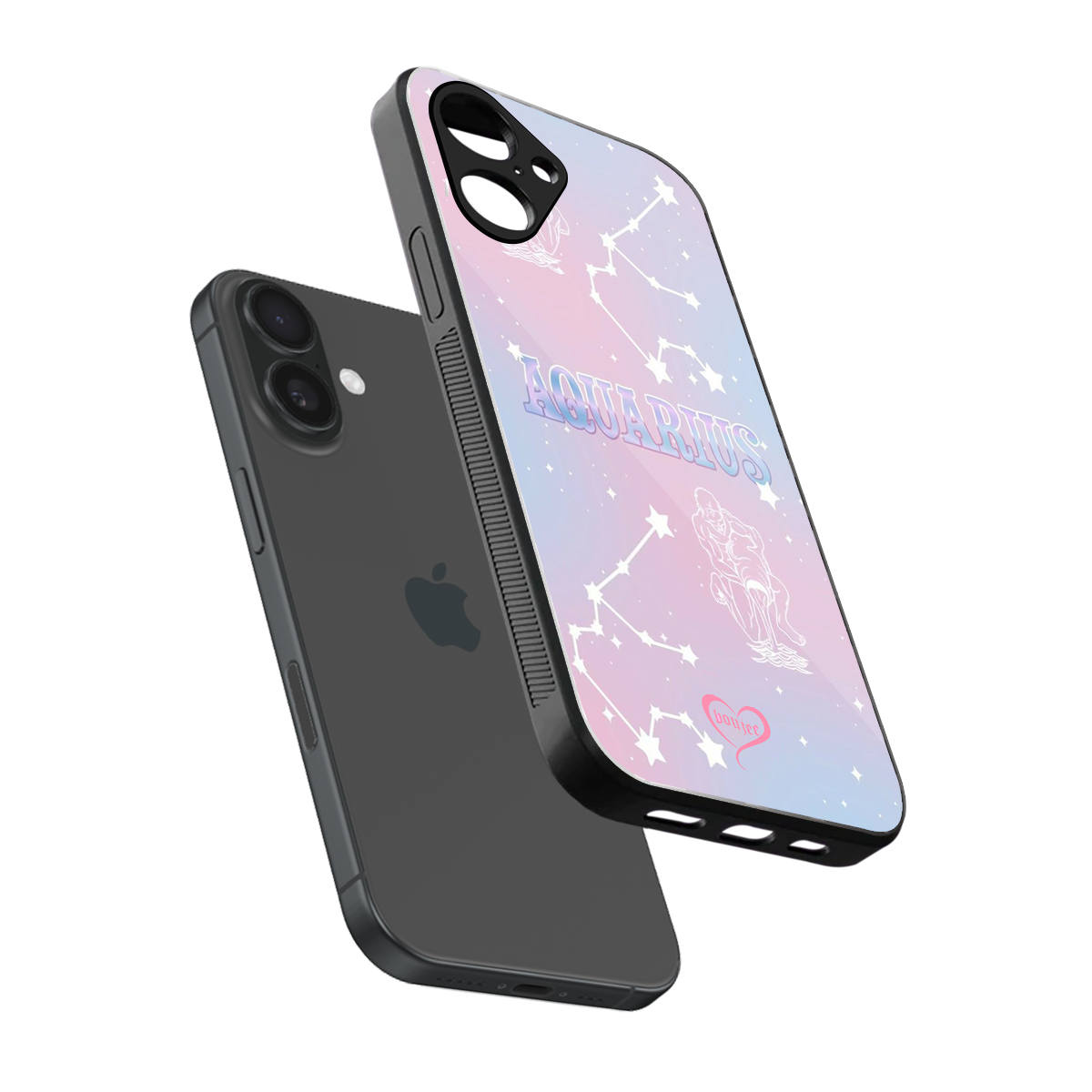 Aquarius Aura Phone Case for Iphone 16 | Glass Case