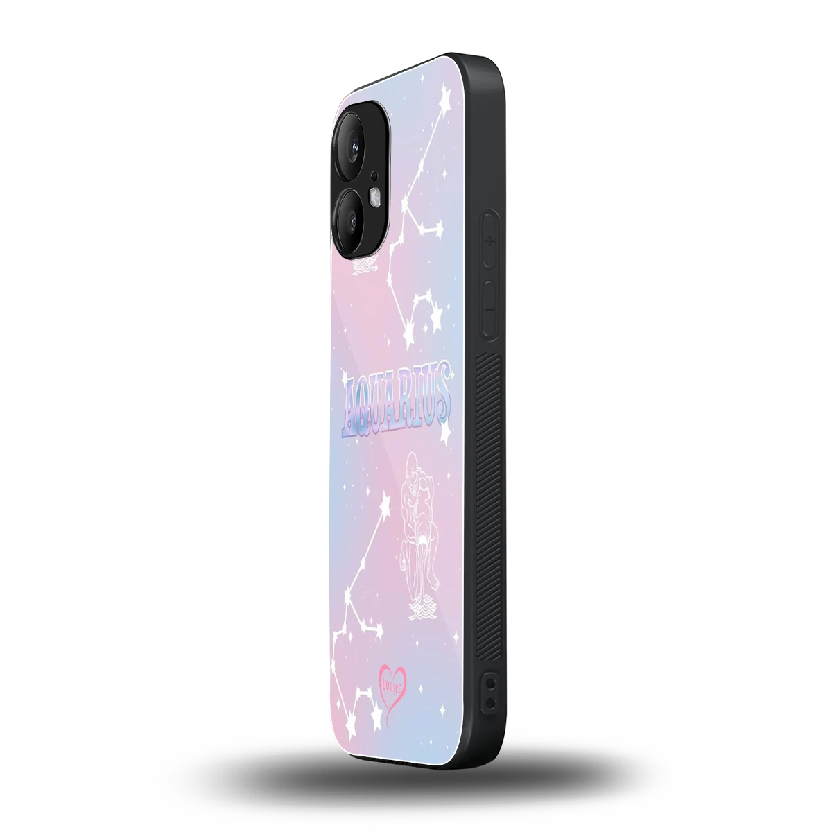 Aquarius Aura nothing phone 2 mobile cover | shockproof glass phone case