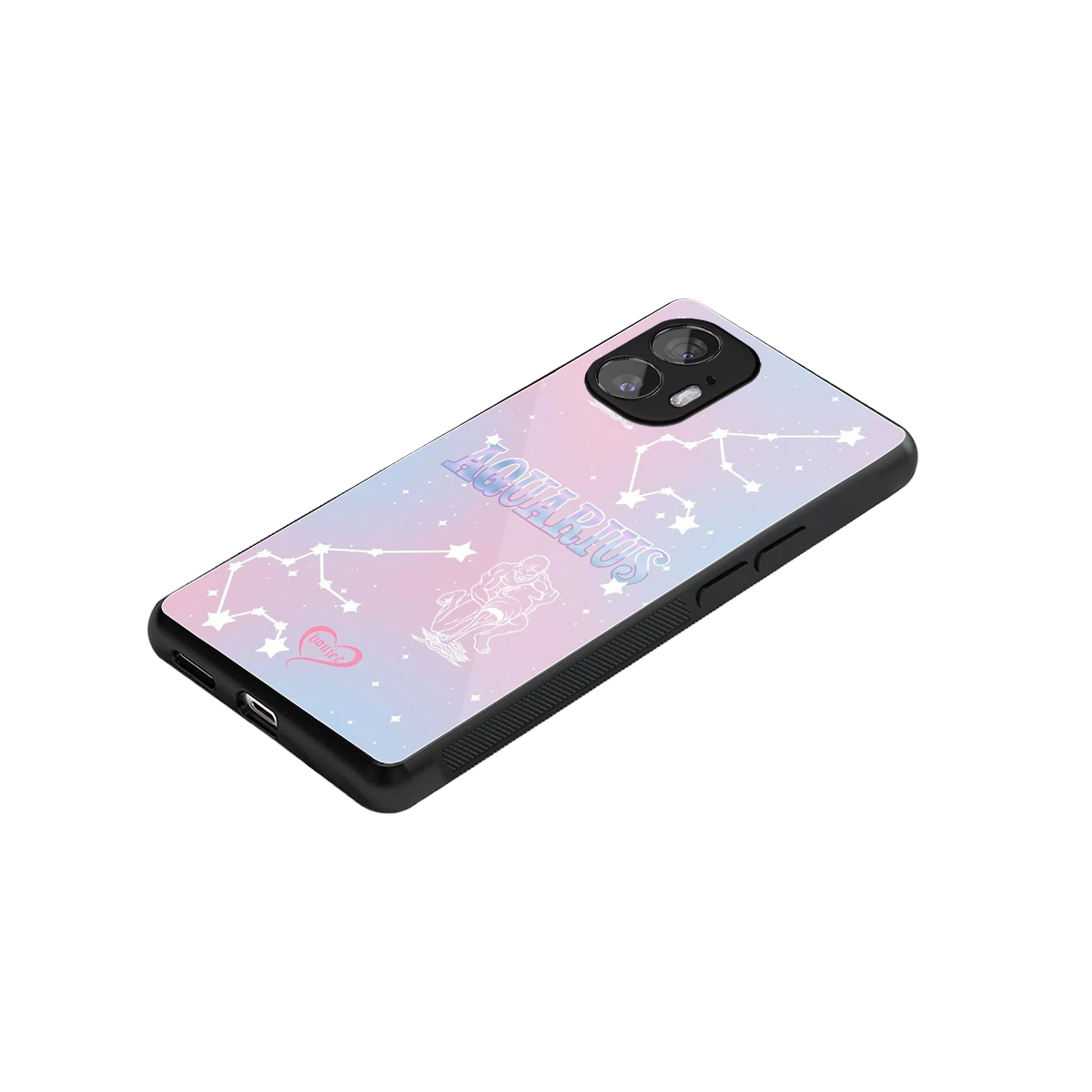 Aquarius Aura stylish phone case for nothing phone 2 | glossy glass and slim fit