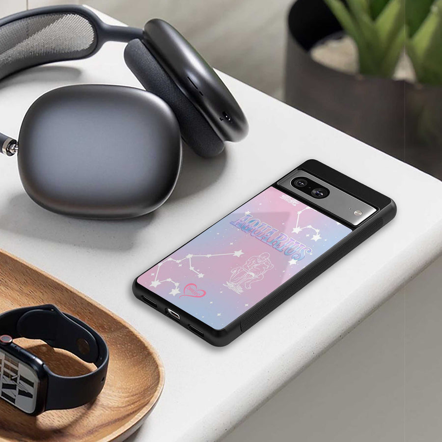 Aquarius Aura Phone Case for Samsung Galaxy S23 Plus | Glass Case