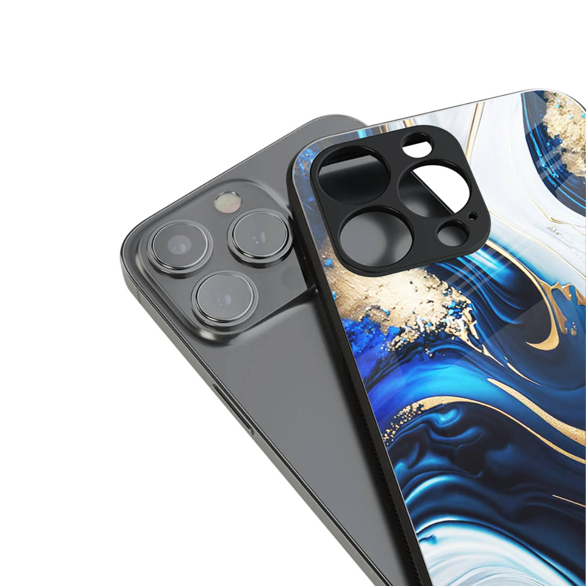 Arctic Flow Phone Case for Iphone 16 | Glass Case