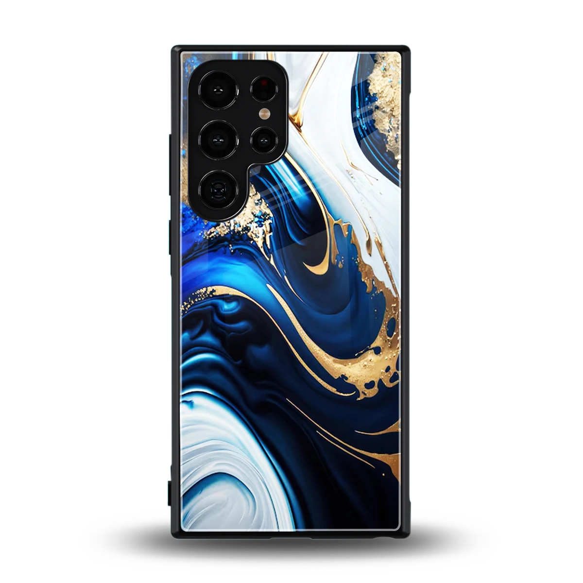 Arctic Flow back phone cover | glass case for samsung galaxy s24 ultra
