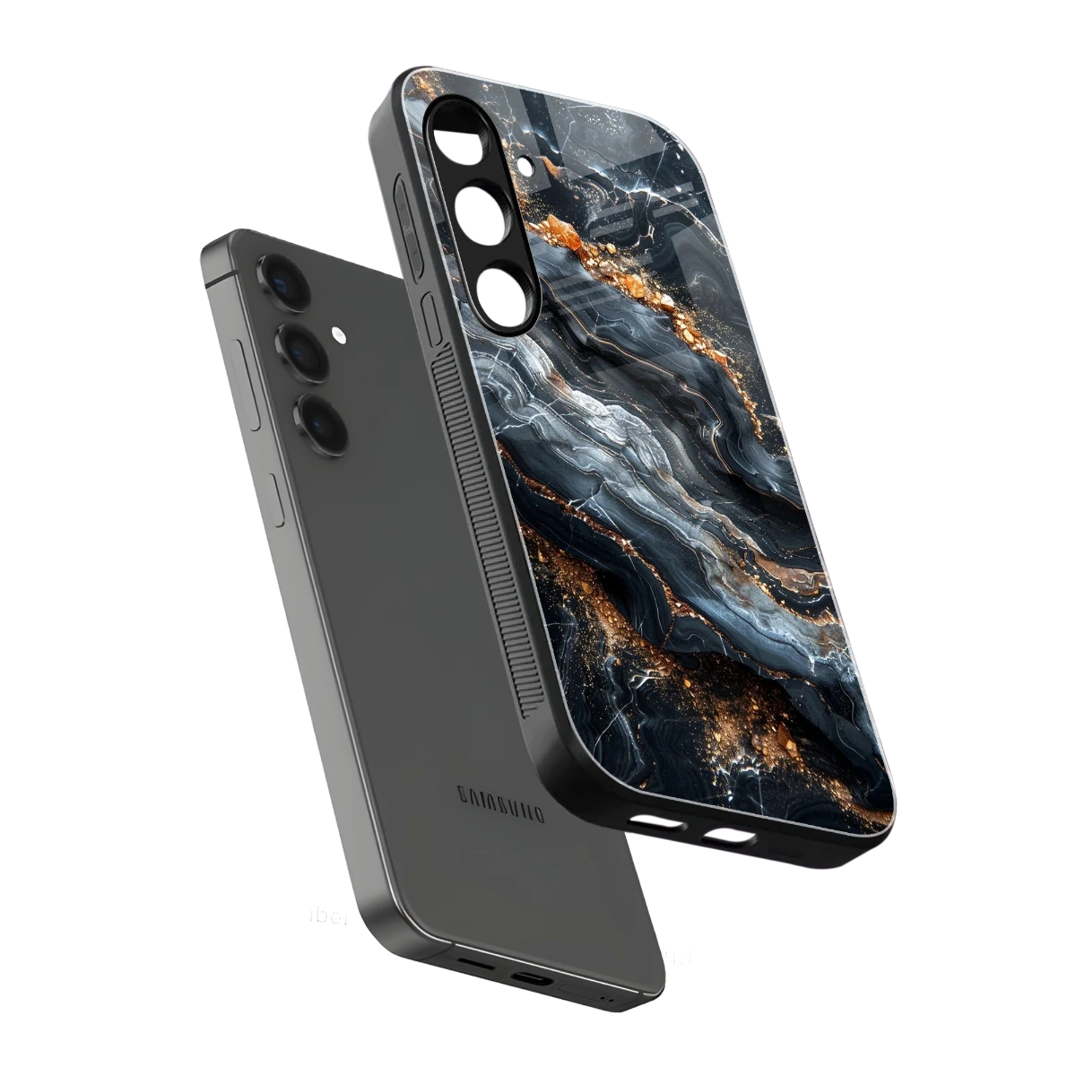 Arctic Stone sleek samsung galaxy s23 plus cover with tempered glass back and TPU edges