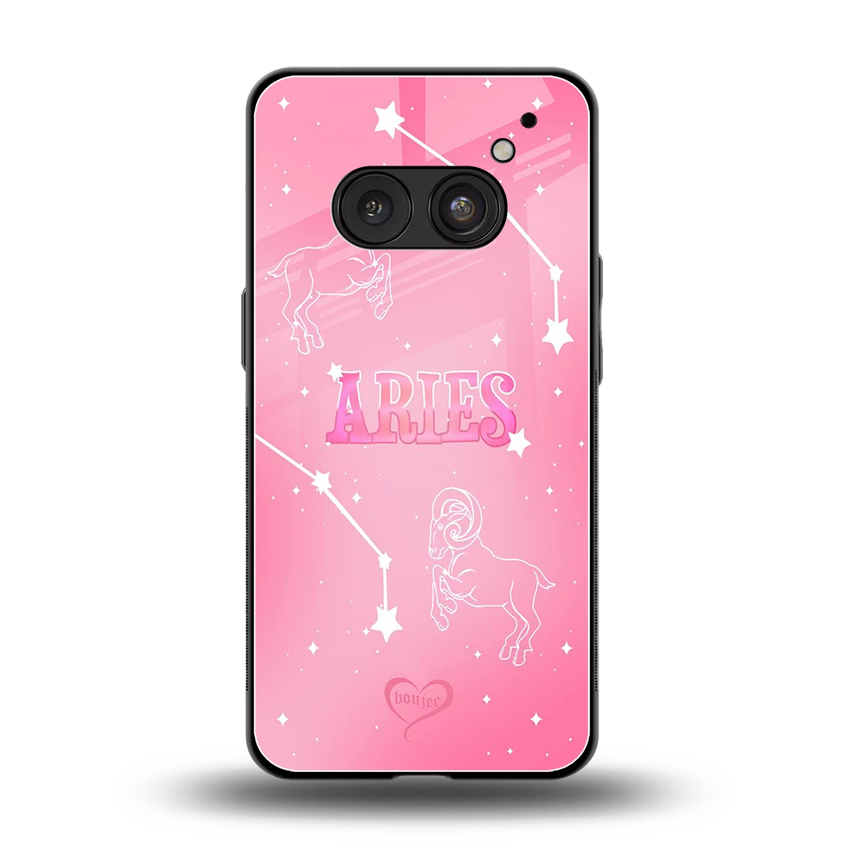 Aries Aura back phone cover | glass case for nothing phone 2a