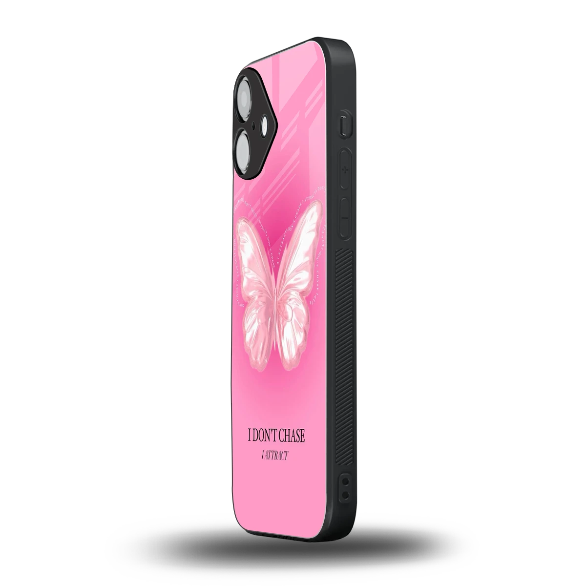 Attract Mode iphone 16 plus mobile cover | shockproof glass phone case