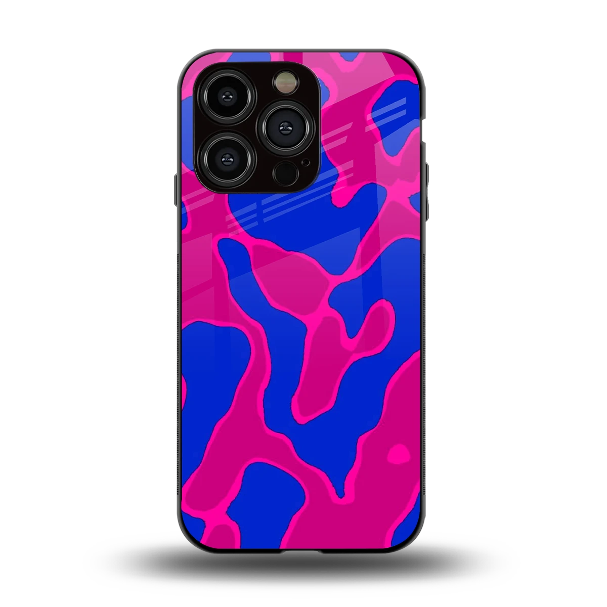 Azure Melt back phone cover | glass case for iphone 13 pro