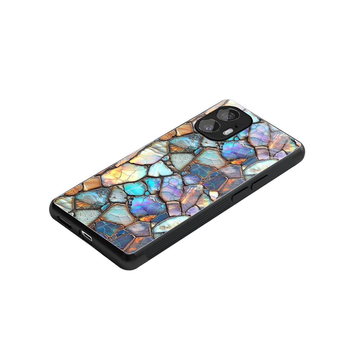 Azure Stone stylish phone case for nothing phone 2 | glossy glass and slim fit