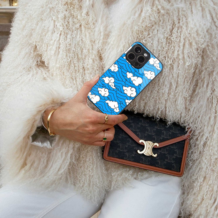 Azure Dreams Phone Case for Samsung Galaxy S23 Plus | Glass Case