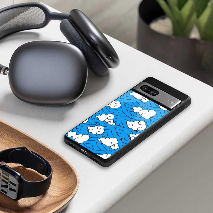 Azure Dreams Phone Case for Samsung Galaxy S23 Plus | Glass Case