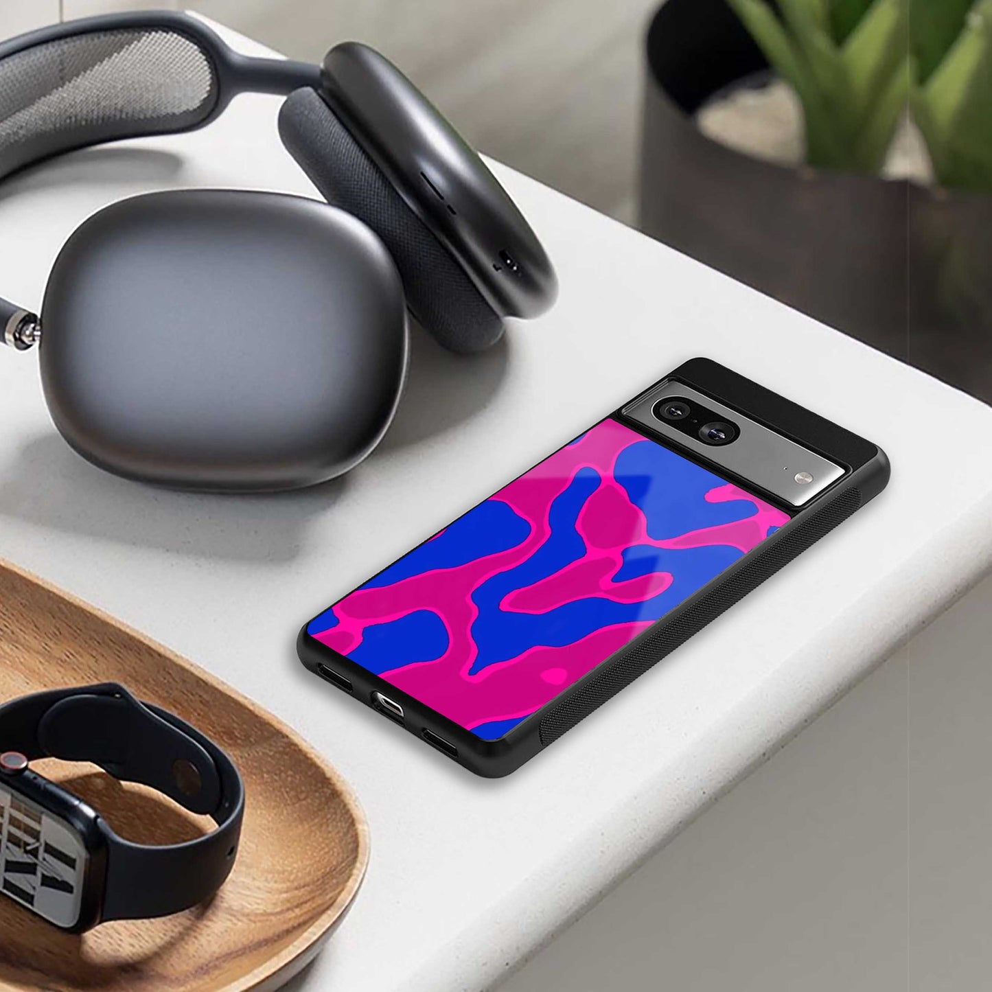 Azure Melt Phone Case for Iphone 16 | Glass Case
