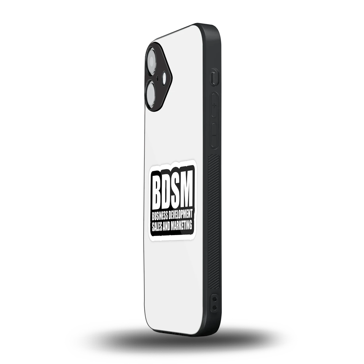 BDSM iphone 16 plus mobile cover | shockproof glass phone case
