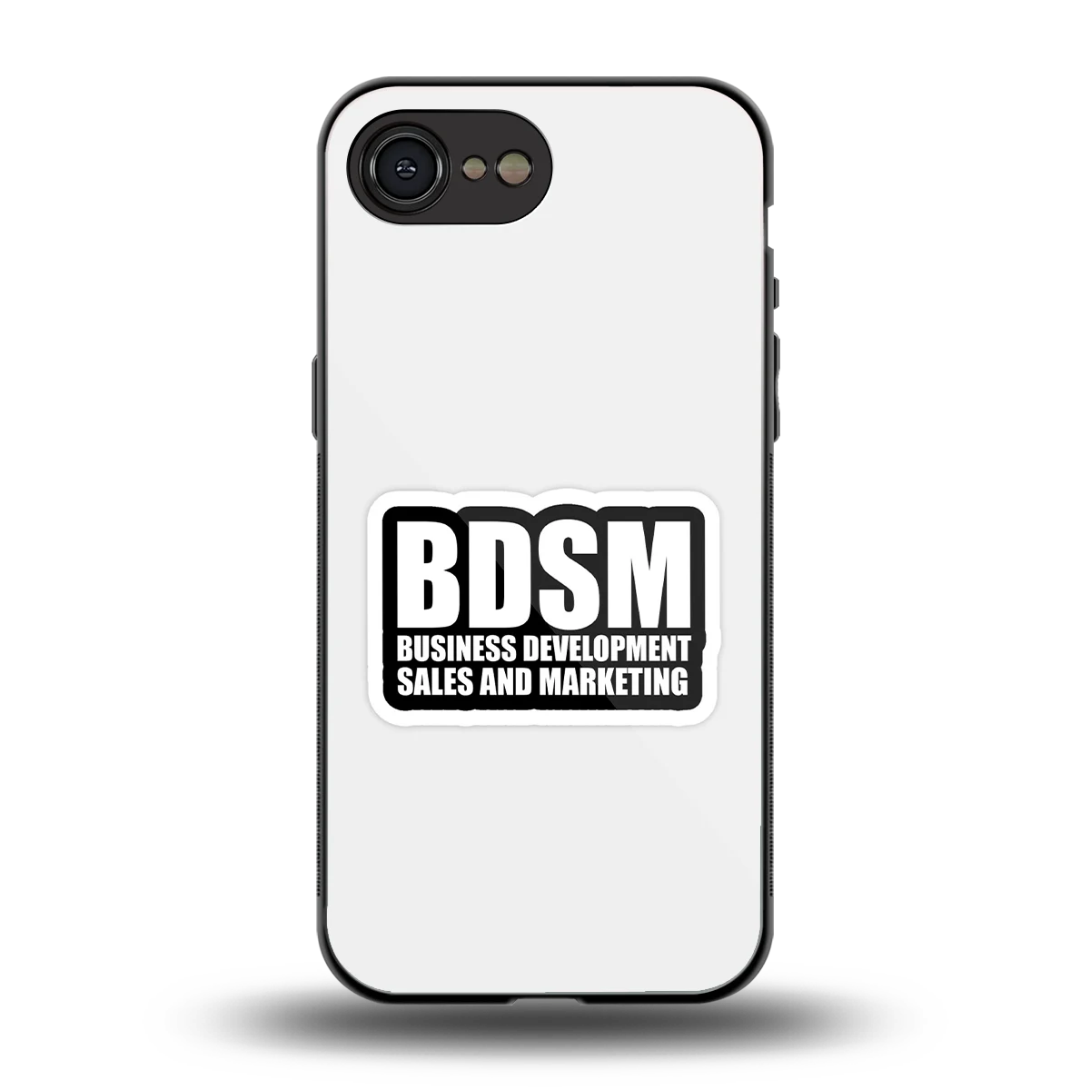BDSM back phone cover | glass case for iphone 16e