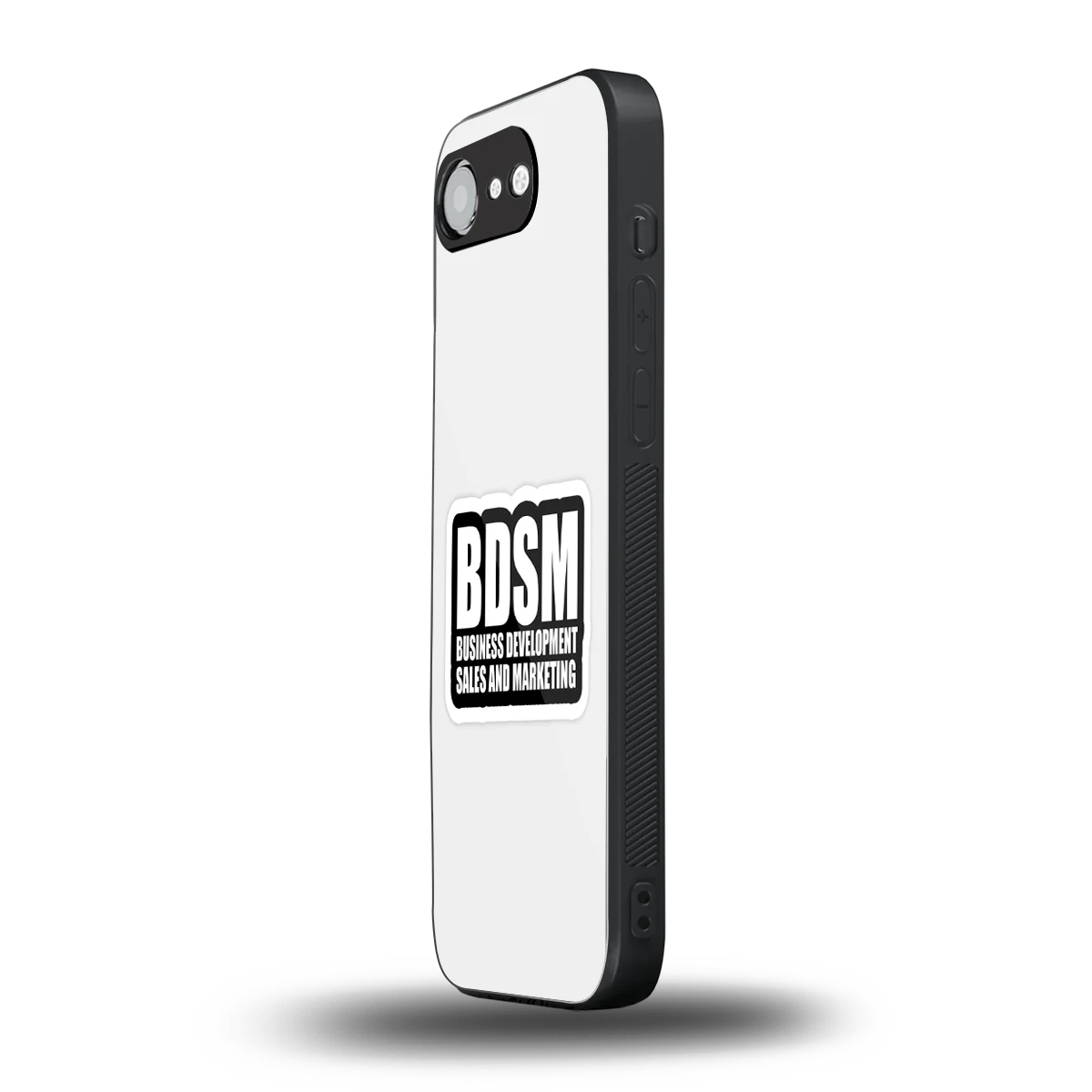 BDSM iphone 16e mobile cover | shockproof glass phone case