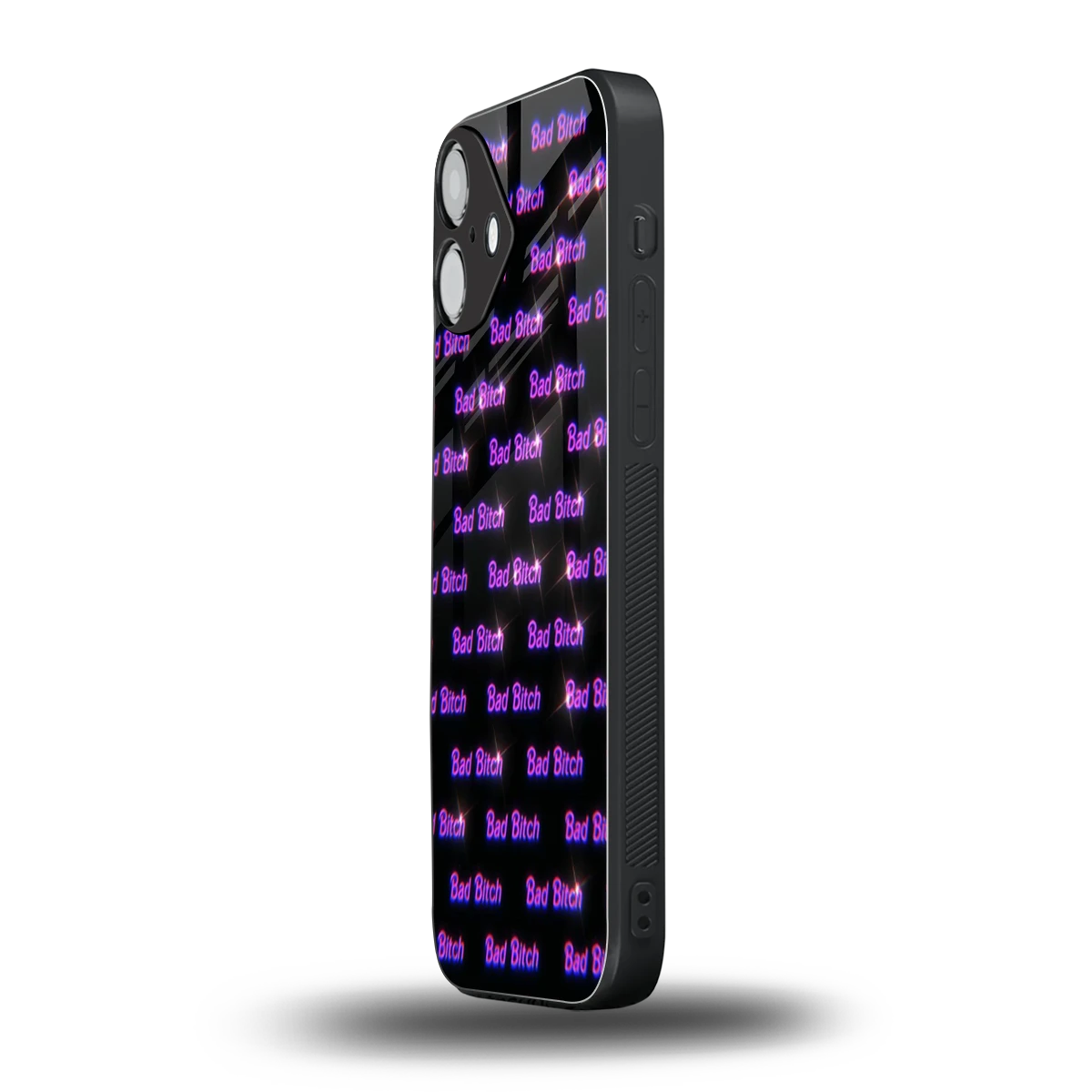 Bad Bitch iphone 16 plus mobile cover | shockproof glass phone case