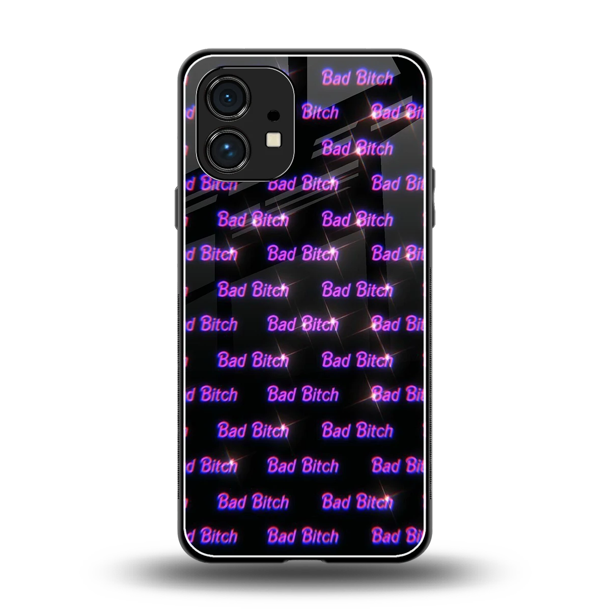 Bad Bitch back phone cover | glass case for nothing phone 1