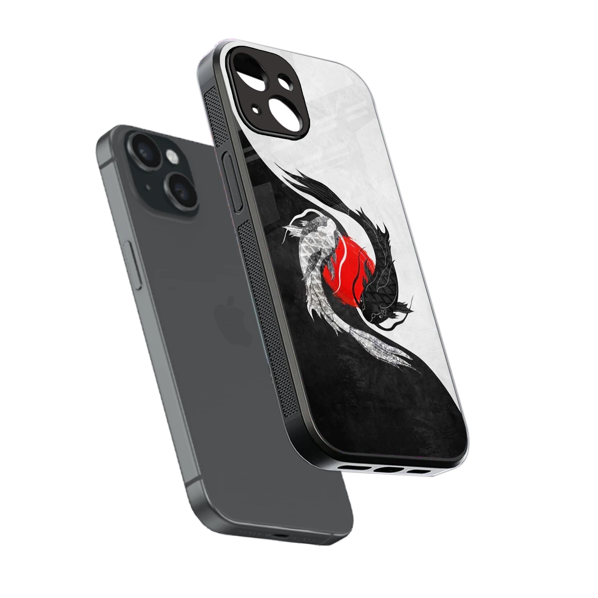 Balanced Swim sleek iphone 13 mini cover with tempered glass back and TPU edges